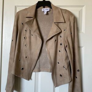 Joseph Ribkoff faux suede jacket